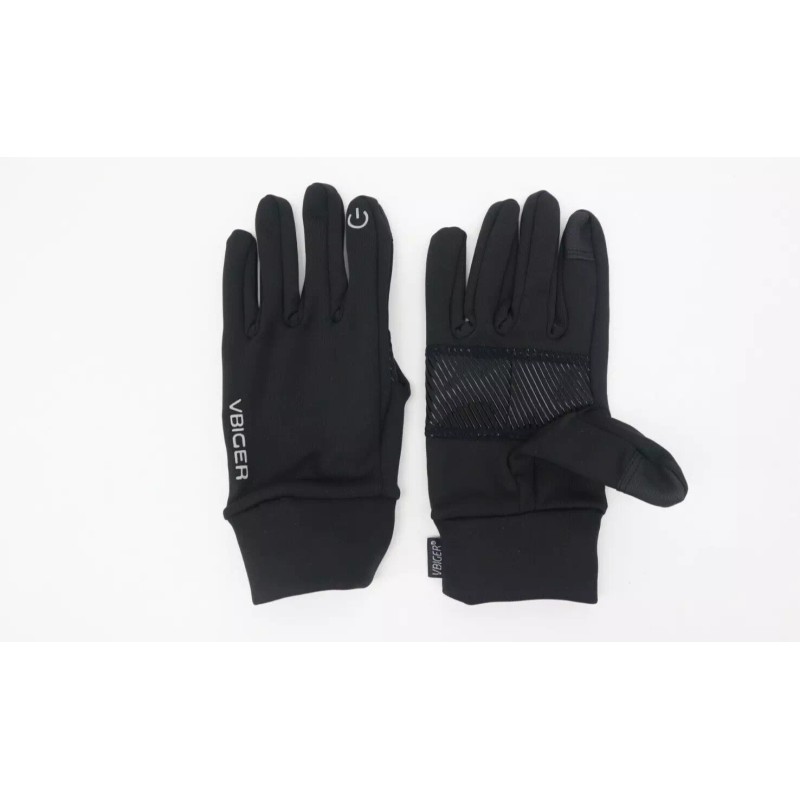 Vbiger Lightweight Running Gloves, Touch Screen Anti-Slip Warm Gloves with