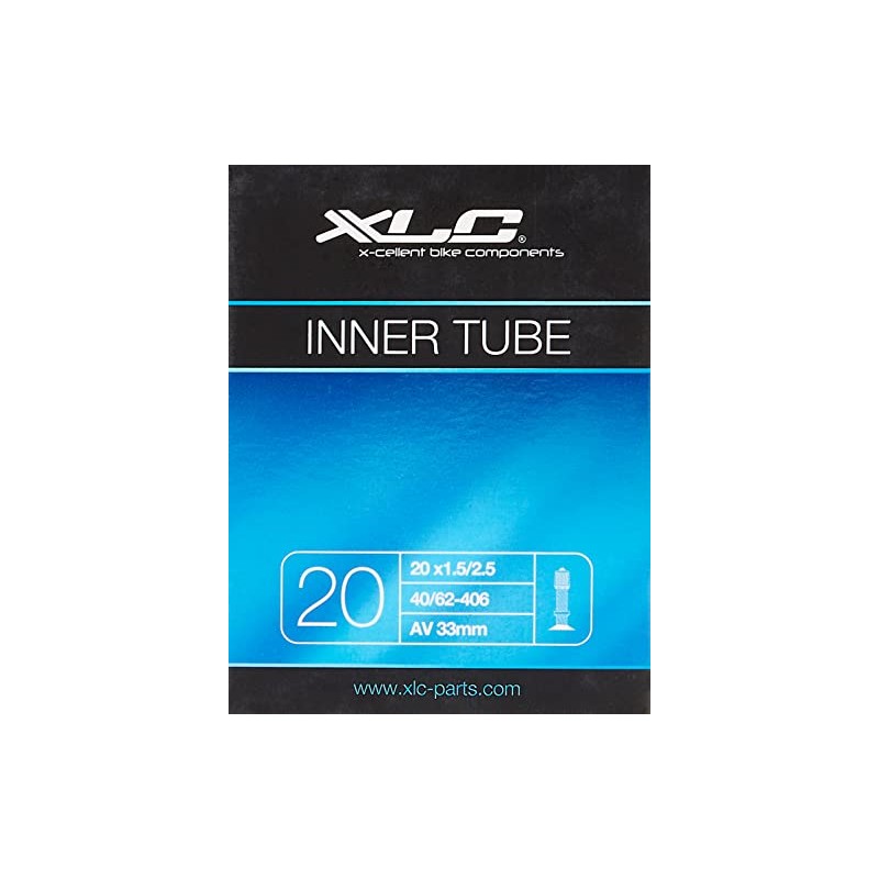XLC Bicycle tube 20 x 1.5/2.5 40/62-406 AV 35 mm,