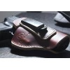 Kosibate IWB CONCEALED CARRY Leather Gun Holster for WALTHER PPK