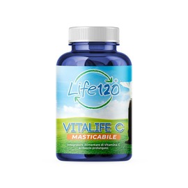 Life 120 - Vitalife C - 90 Tablets Vitamin C Delayed Release Supplement