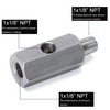 1/8'' BSPT Oil Pressure Sensor Sendor Tee Adapter to 1/8