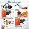 OXMART 50T 6In Hydraulic Cylinder Jack, Stroke Hydraulic Lifting Cylinder