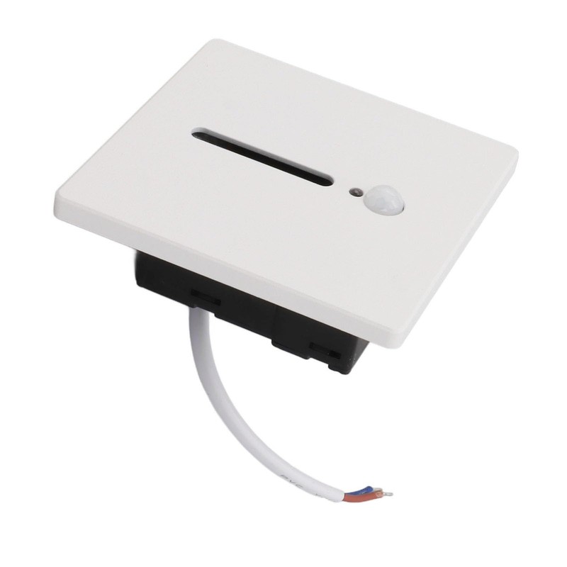 LED Step Light 3W Recessed Motion Sensor Dusk to Dawn