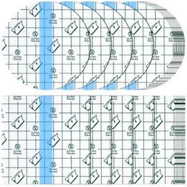 50 Pieces Waterproof Adhesive Bandages Transparent Stretch Bandages Protective Clear Films Dressing Tattoo Cover Dressing Tapes for Shower Swimming(4 x 4 Inch)