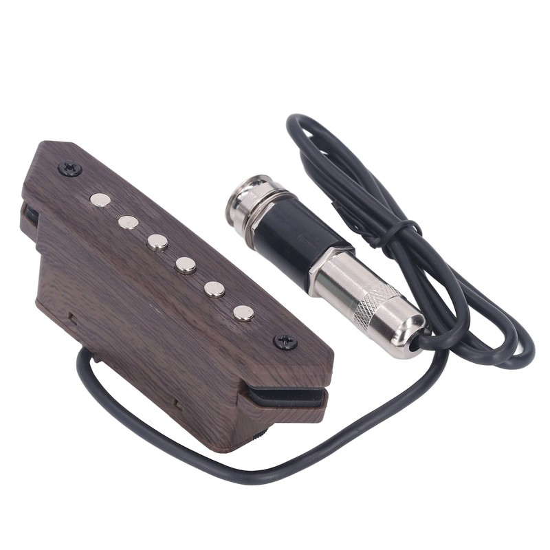 Soundhole Pickup Acoustic Folk Guitar Amplifier Punch Free Replacement Parts