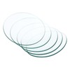 PATIKIL 80mm Diameter Clock Window 6 Packets Cup Cover Smooth