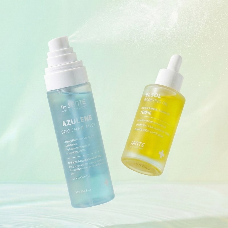 Sante Winter Set Azulene Soother Mist & Alsol Jojoba Oil