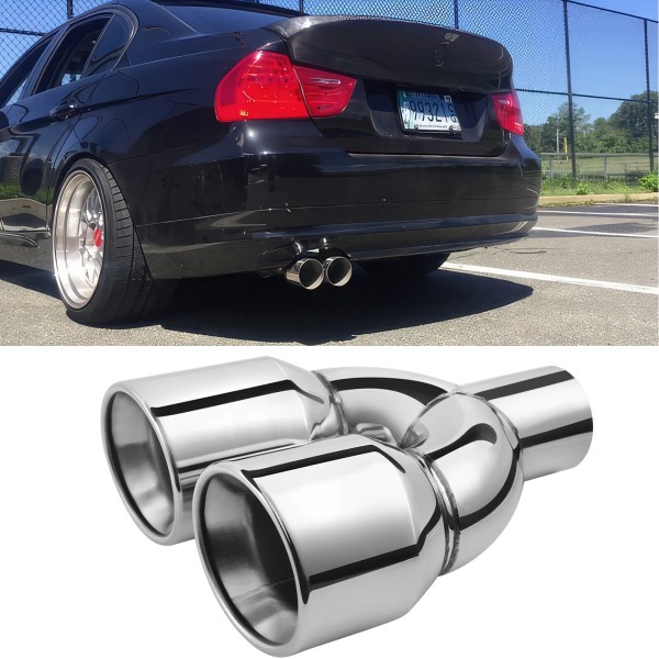 KEEPDSGN For 3 Series 328i 325i E90 E92 2.5" Dual
