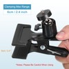 PATIKIL Tripod Camera Clip Clamp, 1/4" Male Flash Holder Mount