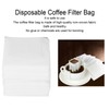 50pcs Disposable Hanging Ear Drip Coffee Filter Bag Portable Coffee