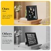 Black Lapel Pin Display Case, 4x6 Shadow Box Frame for