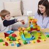 Marble Run Toy Motorized Elevator Marble Maze Kit with Perpetual