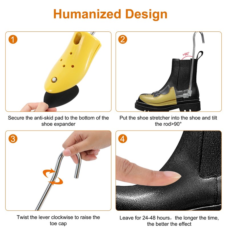 Exshoiu Shoe Boot Stretcher for Cowboy Boots, 1 Pcs Boot
