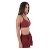 Sports Bra women - Solid Cross Back
