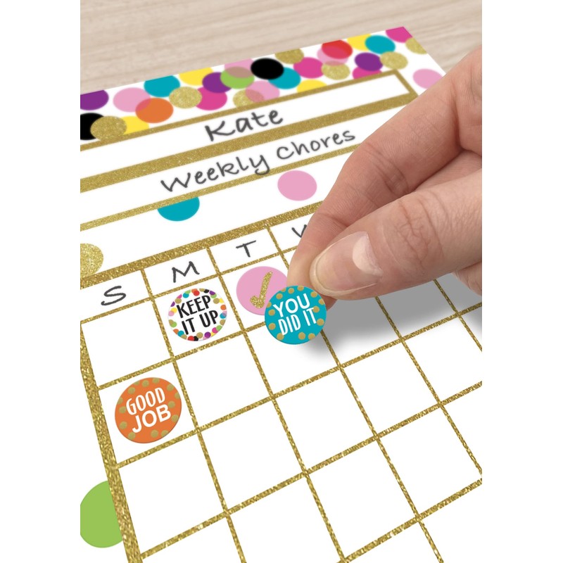 Teacher Created Resources Confetti Mini Stickers