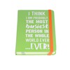 Stands Out, Supplying Outstanding Gifts Busy Quote A6 Hardback Ruled