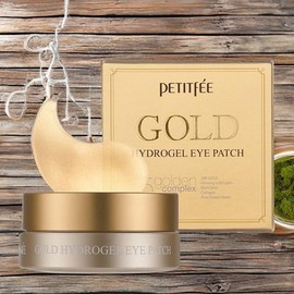 Petitfee Eye Area Intensive Care Eye Area Skin Gold Hydrogel Eye Patch 1 pc. 60 pieces / 쁘띠페 눈가 집중 관리 눈가 피부 골드 하이드로겔 아이패치 1개 60개입
