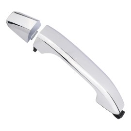 Manija De Puerta Exterior Cromada Para Chevy Silverado Subur Trasera