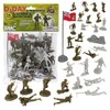 BMC WW2 D-Day Juno Beach Plastic Army Men - 35pc
