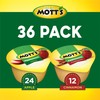 Mott's Apple & Cinnamon Variety Pack Applesauce, 4 Ounce Cup,