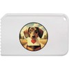 Azeeda 'Dachshund Love Note' Plastic Ice Scraper (IC00042342)