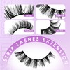 Strip Lash with Glue for DIY Lash-users: 10 Pairs, DIY,