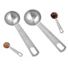 Lhbwhiz Pack of 2 Coffee Spoons, Stainless Steel Coffee Scoop,