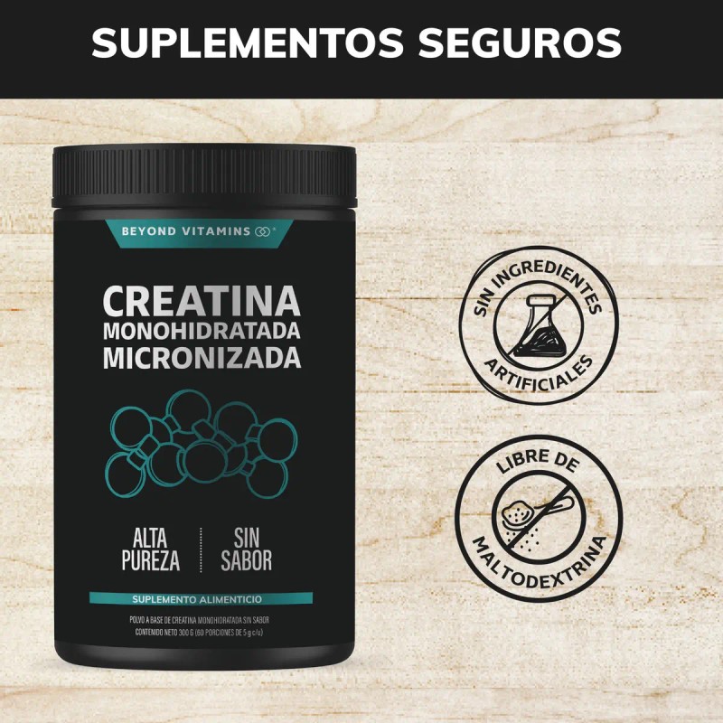 Creatina Monohidratada Micronizada Polvo Pre Workout 100 Alta Pureza Certificada