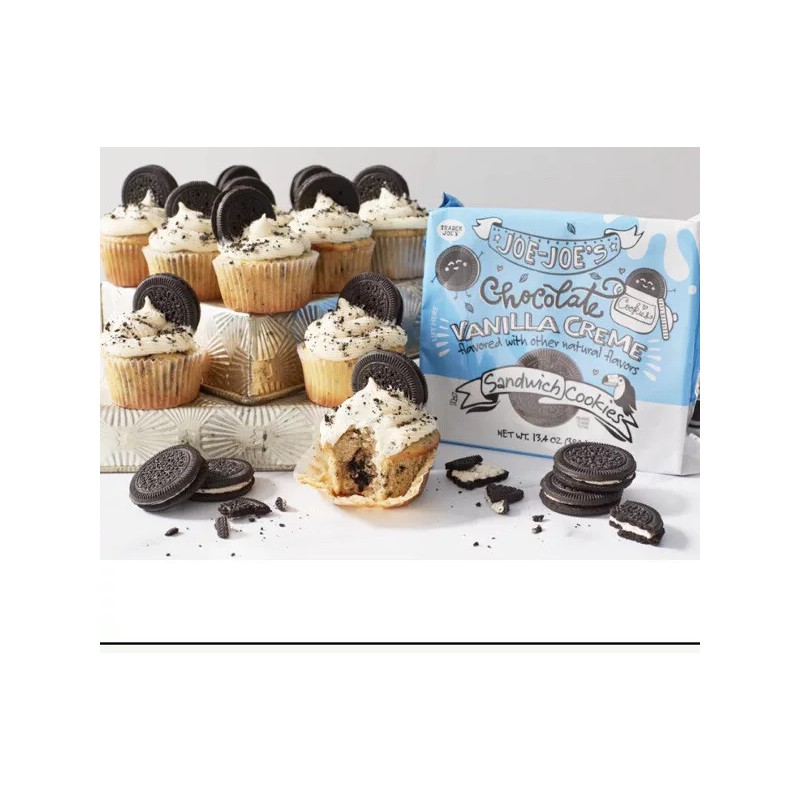 Trader Joe's 2 Pack Trader Joe’s Chocolate Vanilla Creme Joe-Joe's