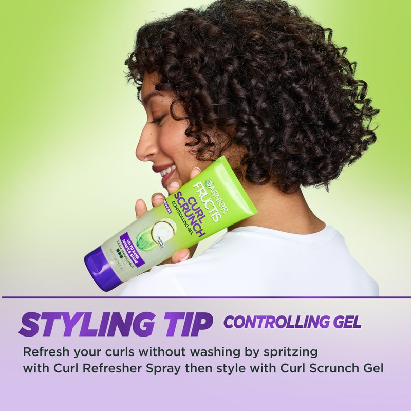 Garnier Fructis Style Curl Scrunch Controlling Gel for Shape &