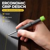 Nicpro Carpenter Pencil with Sharpener, CP3000 Construction Pencils with 6