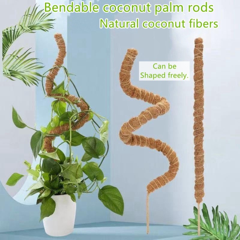Moss Pole,47 Inch Monstera Plant Support, Upgraded 7mm Aluminum core