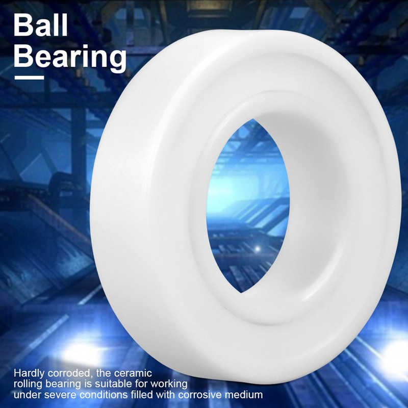 1pc 6902-2RS Sealed Full Ceramic Bearing ZrO2 Ball Bearing 15x28x7mm