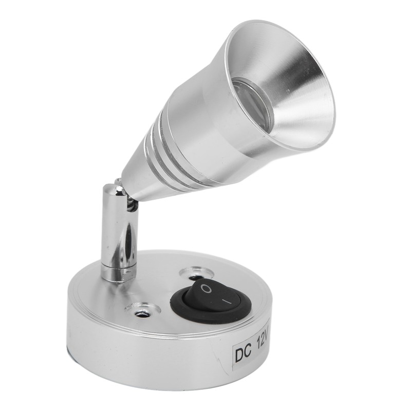 LED RV Reading Light 12V 3W Flexible Interior with Switch