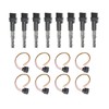 TRQ Ignition Coil Set Compatible with 2003-2004 Volkswagen Jetta