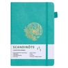 Scandinote A5 Bullet Dotted Journal - Teal, 208 Pages, 120gsm