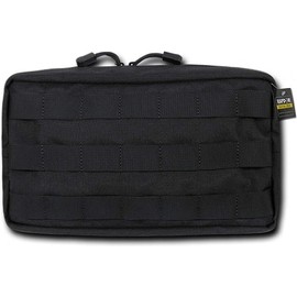 Rapdom Tactical 10.6 Utility Pouch (Horizontal), Black, 6x10x3