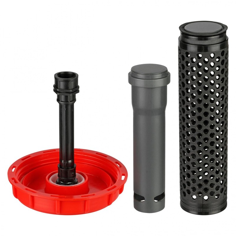 REKUBIK IBC Lid Bell Siphon Bell Siphon for Kubikgarden Size