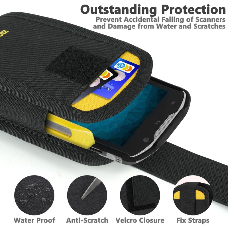 Scanner Holster Compatible with Zebra TC77, TC70,TC70x,TC72,TC75x,TC75,MC67,M60,Handheld Barcode Scanner Holder