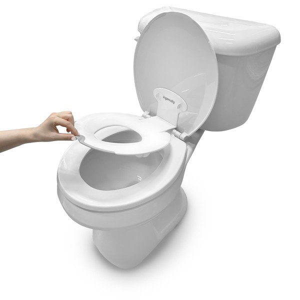 Ingenuity: ity by Ingenuity Flip & Sit Potty Seat (White)