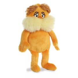 Aurora 12 Inch Plush Lorax Toy Figure Dr Seuss Character for Kids and Collectors