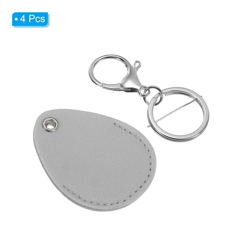 [PATIKIL] Leather Key Chain Leather Key Holder with Key Holder