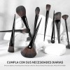 Juego De Brochas De Maquillaje Profesional Docolor, 30 Pieza Color