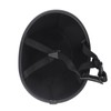 Motorcycle Low Profile Half Face Helmet Skull Cap Matte Black