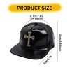 Hip Hop Hat Flat-Brimmed Rock Cap Adjustable Baseball Caps Men