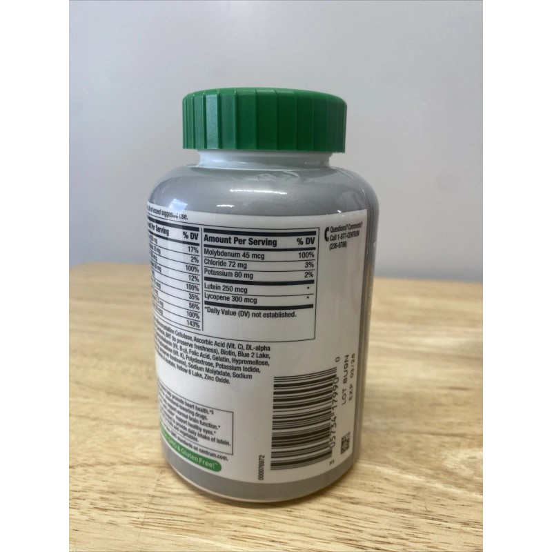 Centrum Silver ADULTS 50+ Multivitamin/M<wbr/>ineral Supplement 220 Tablets SEALED New