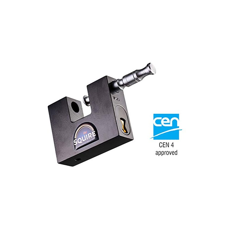 Squire Container Padlock - WS75 - Hardened Steel Block Lock