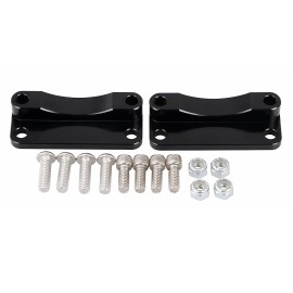 Unbranded 21" Black Aluminum Front Fender Relocator Kit For Harley Electra Glide Road King