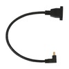 DP Female to Mini DP Male Cable Double Hole Lockable