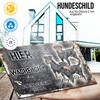 Hier wache ich hund German Hunting Terrier 29/18 cm
